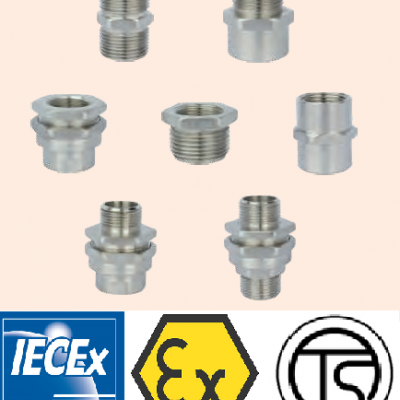 BGJ系列防爆接頭TS防爆認證、IECEx國際認證、ATEX歐洲認證