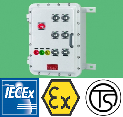 HLDP03-Ⅲ系列防爆照明(動力)配電箱、開關箱(ⅡB、tD)TS防爆認證、IECEx國際認證、ATEX歐洲認證